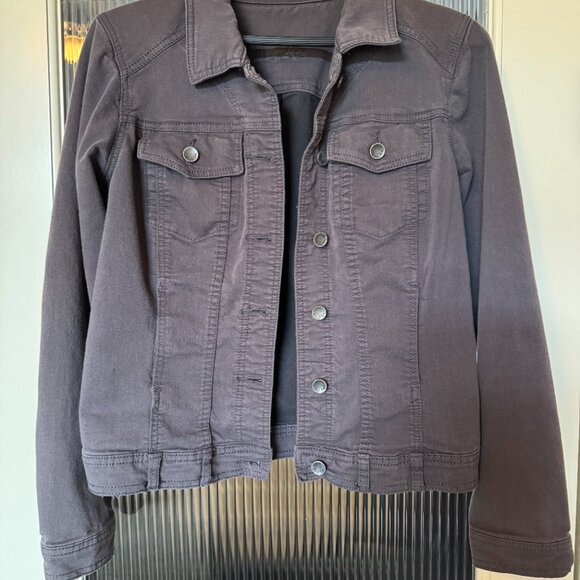 Crop Denim Jacket - Picture 1 of 10